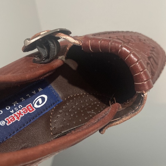 Dexter USA walkmocs mules NWOT these are great leather shoes size 6 Grandmacore - Picture 16 of 17